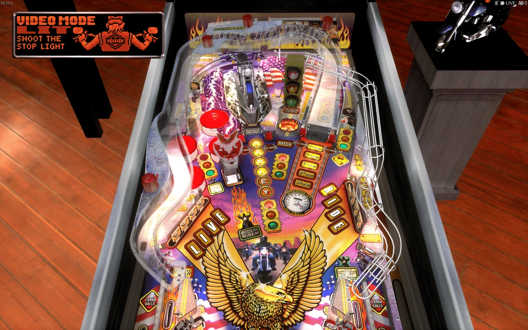 Stern Pinball Arcade: Harley Davidson screenshot