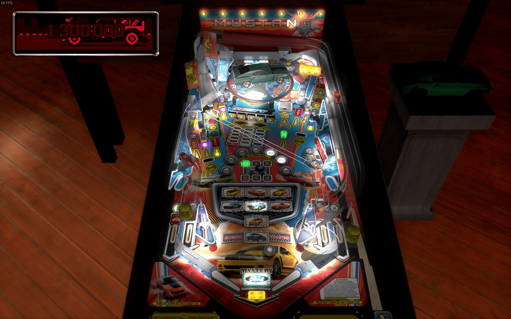 Stern Pinball Arcade: Mustang screenshot