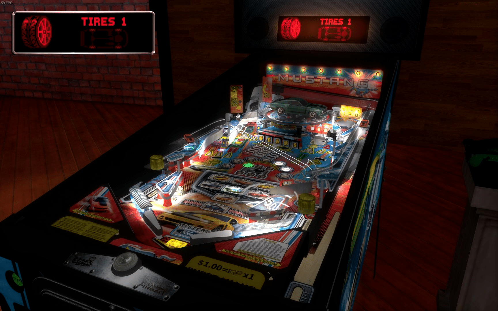 Stern Pinball Arcade: Mustang screenshot