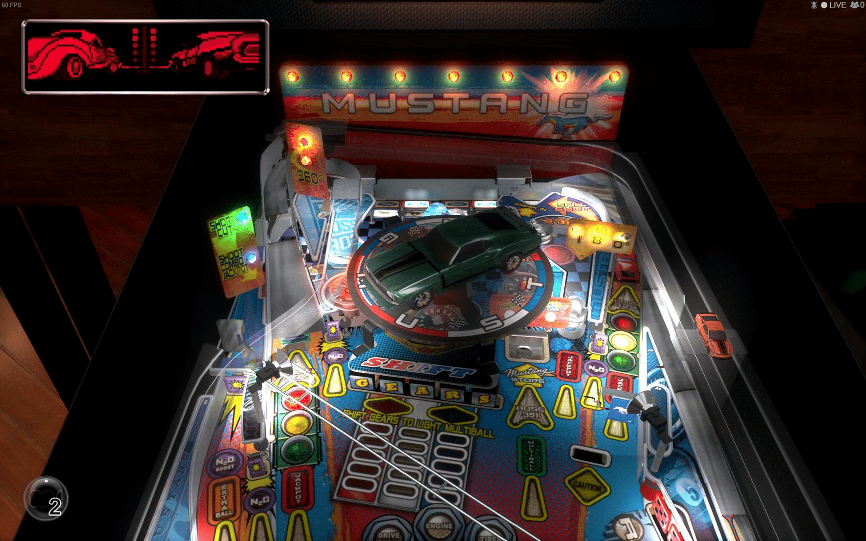 Stern Pinball Arcade: Mustang screenshot