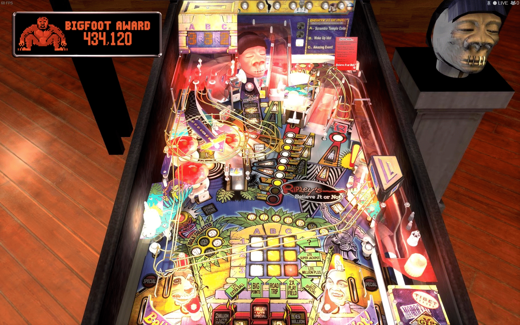 Stern Pinball Arcade: Ripley's Believe It or Not! screenshot