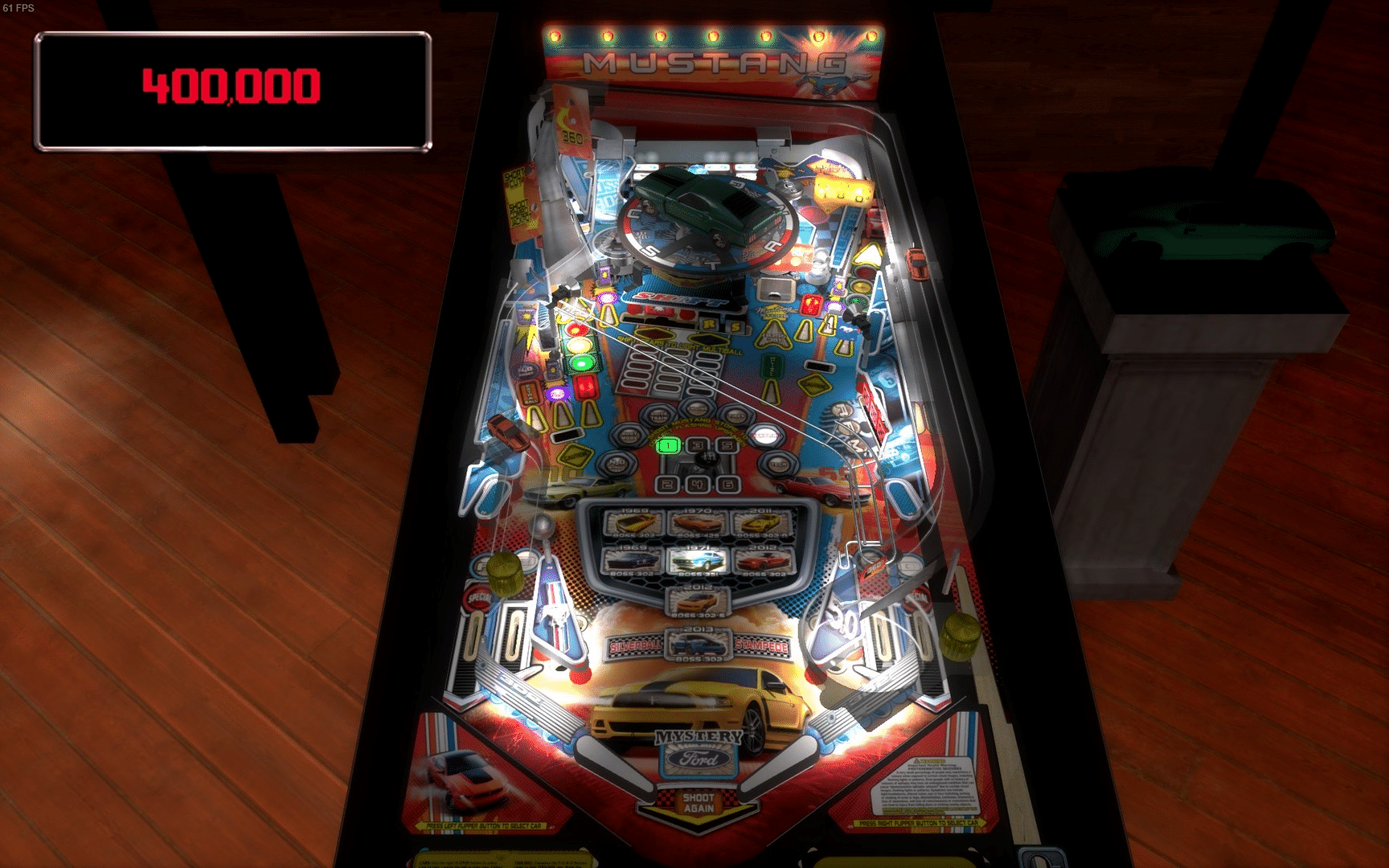 Stern Pinball Arcade: Mustang screenshot