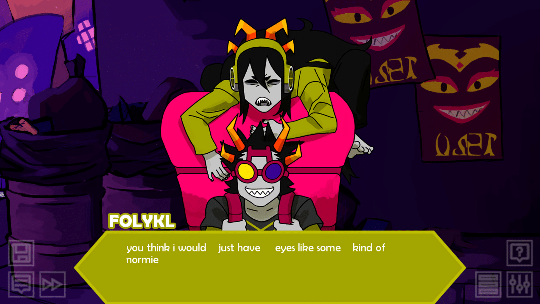 Hiveswap Friendsim: Volume Six screenshot