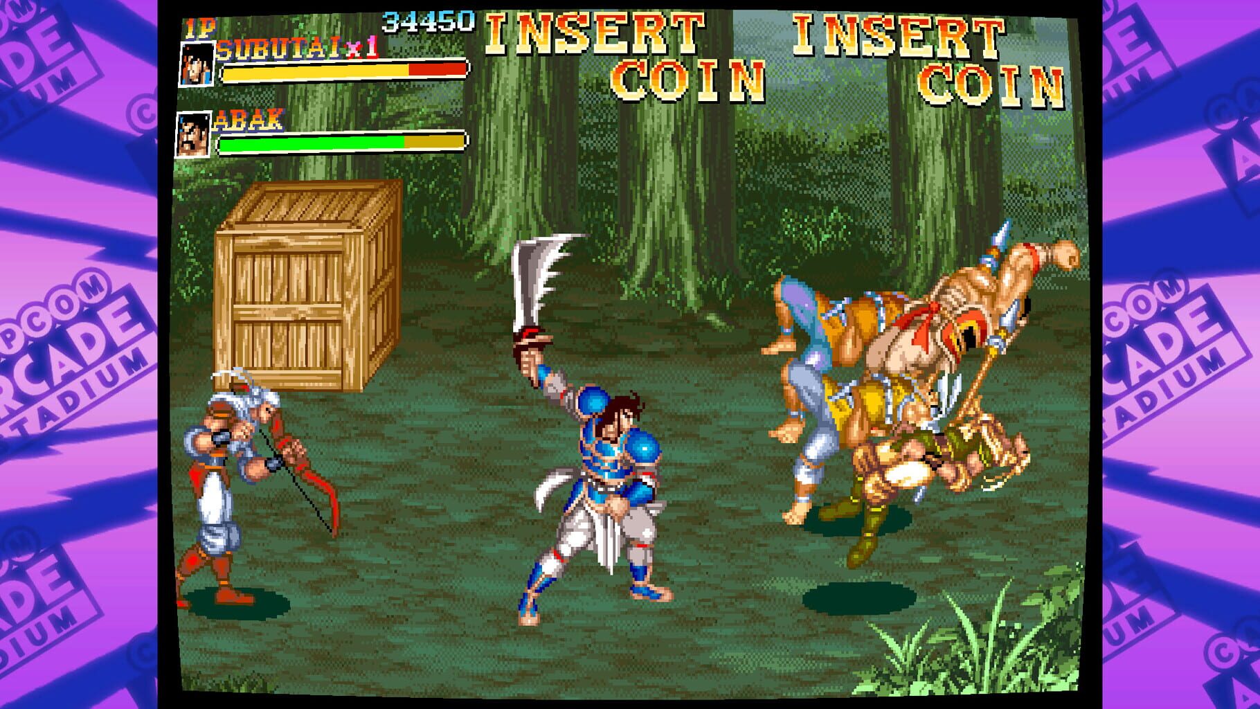 Capcom Arcade Stadium: Warriors of Fate screenshot