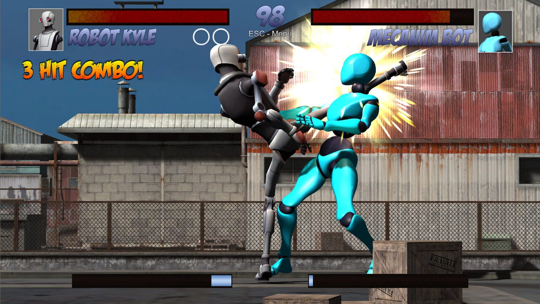 Urban Street Fighter screenshot