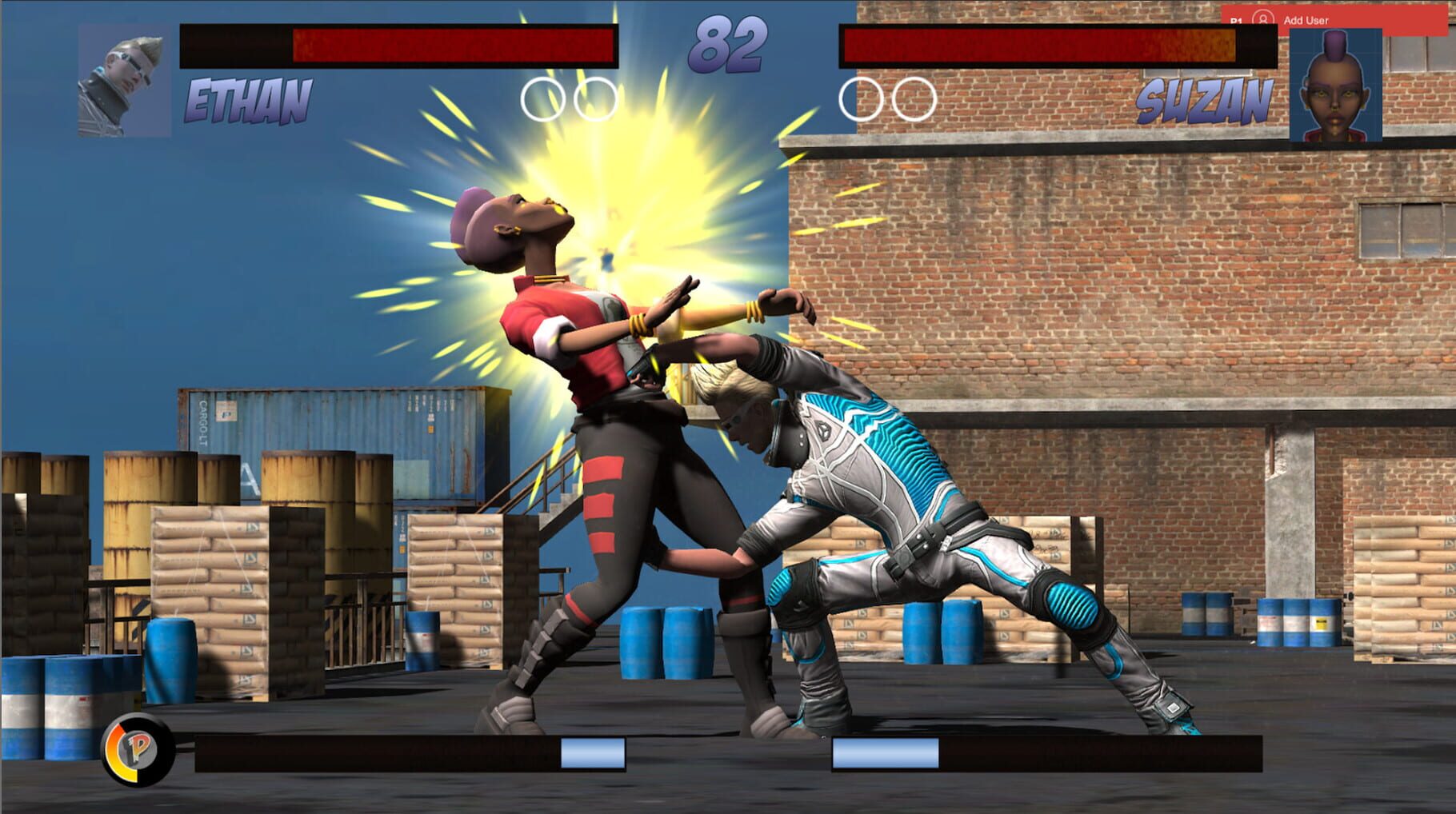 Captura de pantalla - Urban Street Fighter