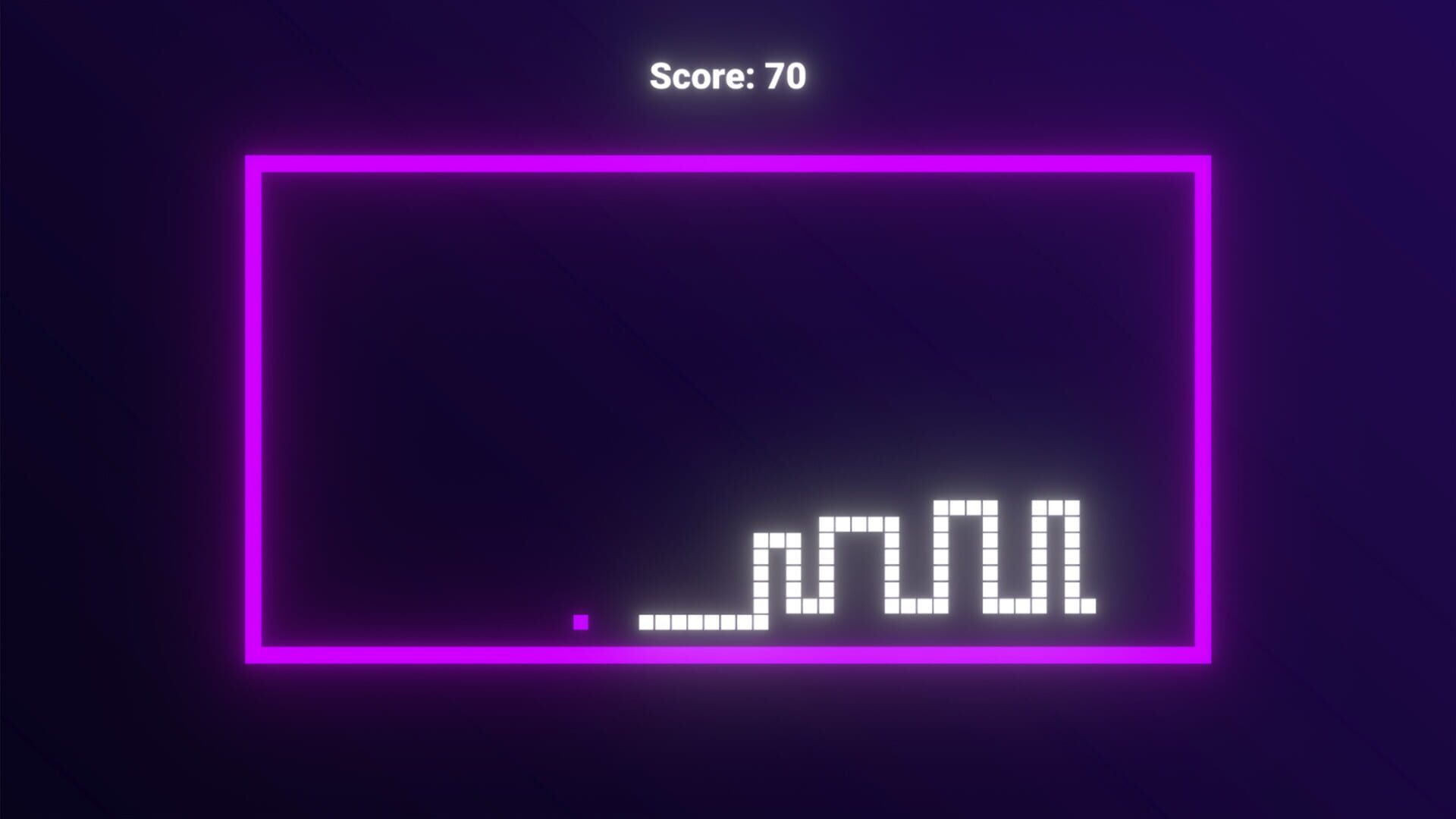 Neon Snake - Screenshot