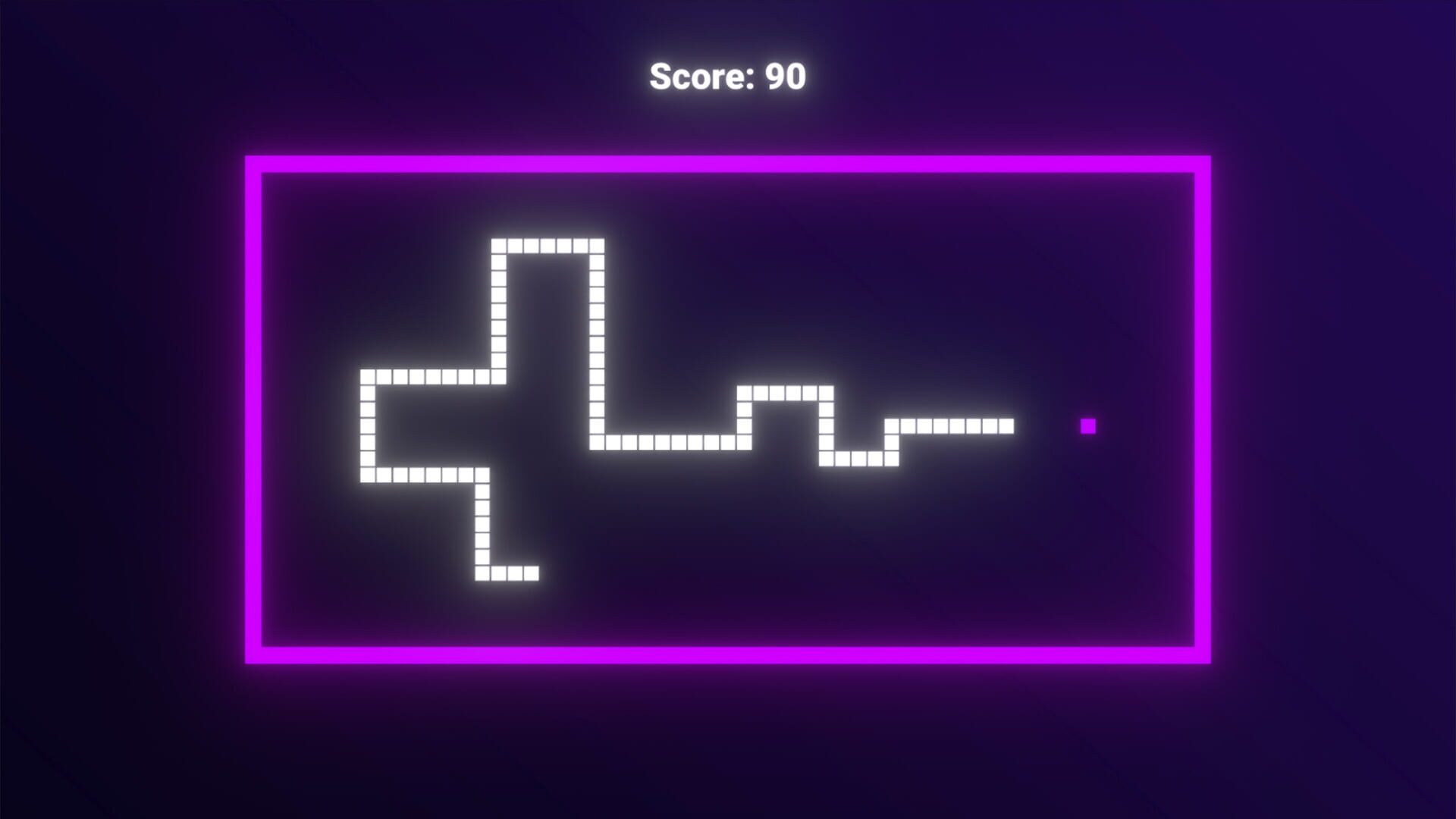Neon Snake - Screenshot