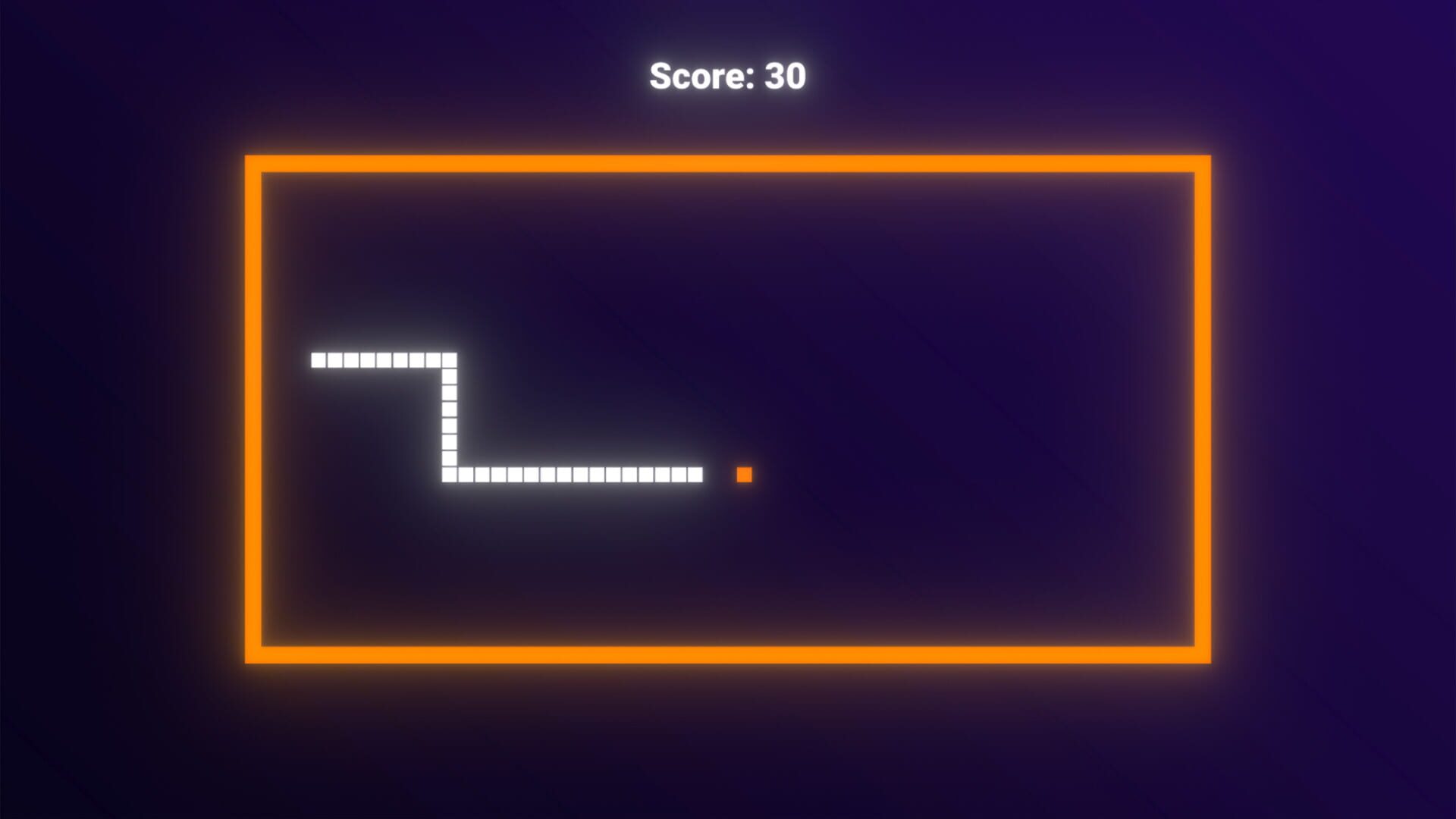 Neon Snake - Screenshot