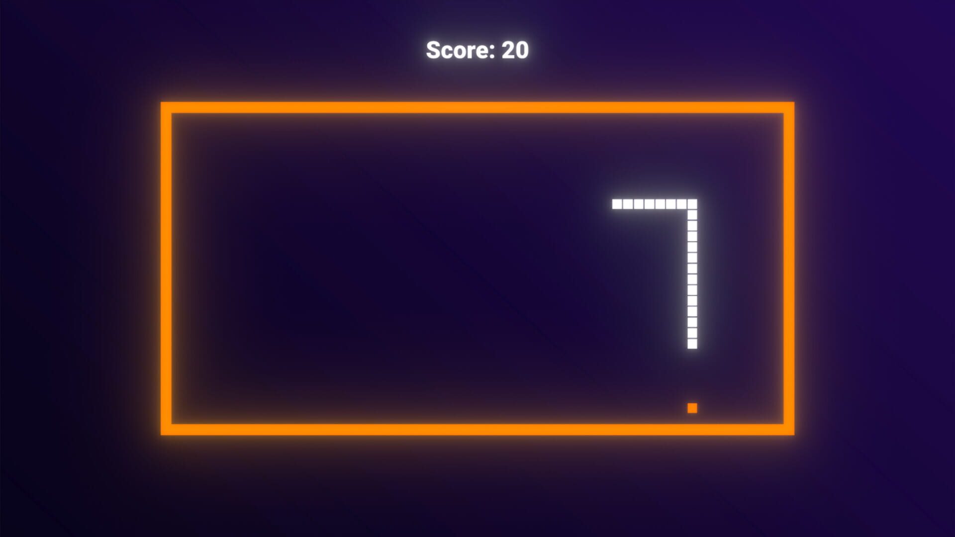 Neon Snake - Screenshot
