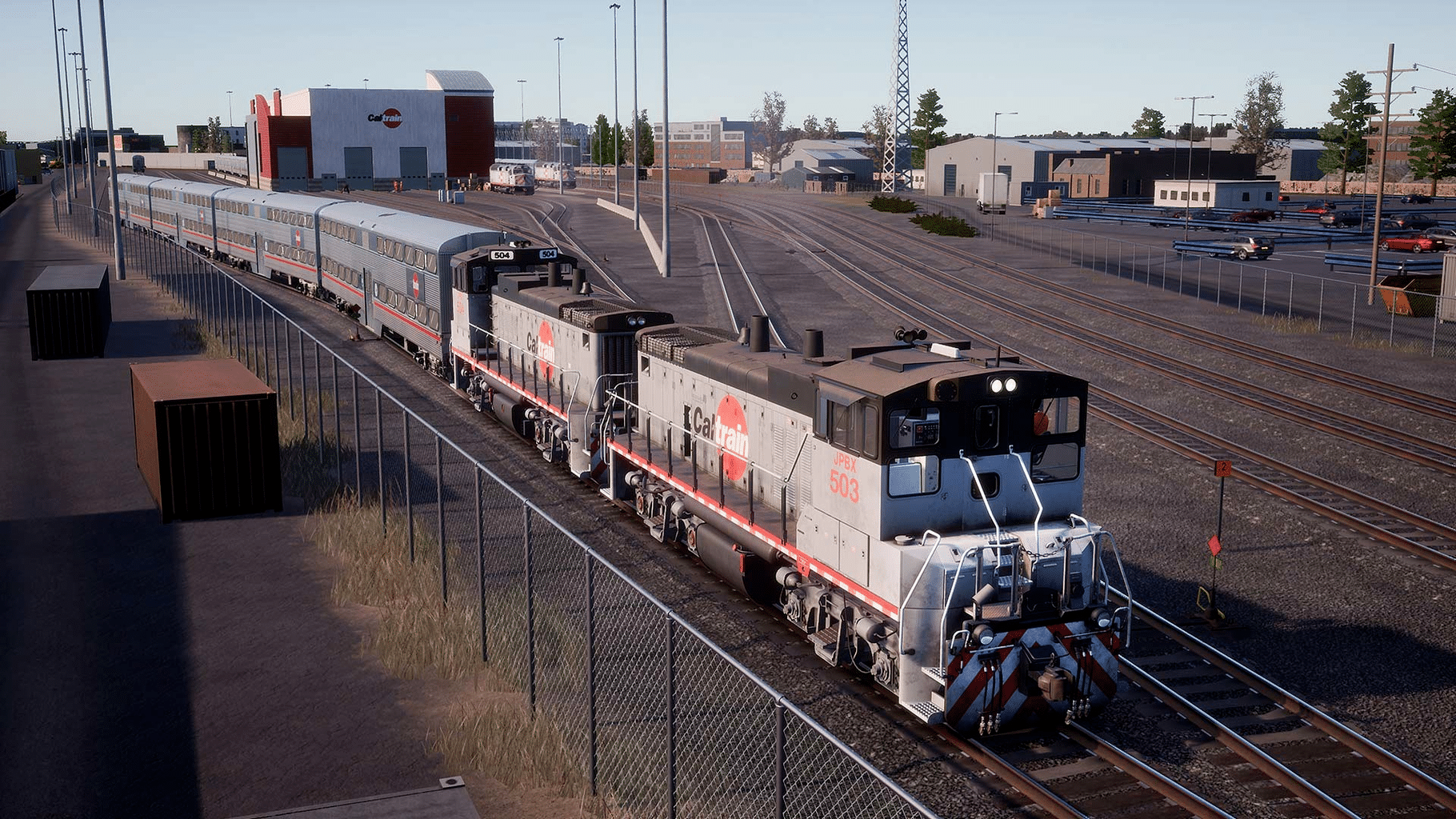 Train Sim World 2020: Caltrain MP15DC Diesel Switcher Loco screenshot