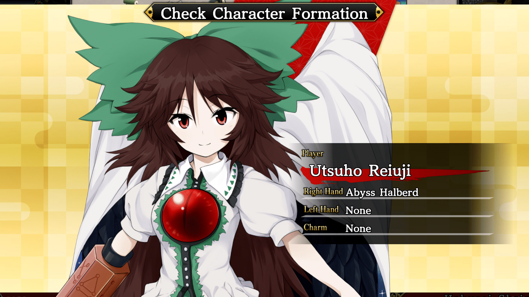 Touhou Genso Wanderer Reloaded: Utsuho Reiuji screenshot