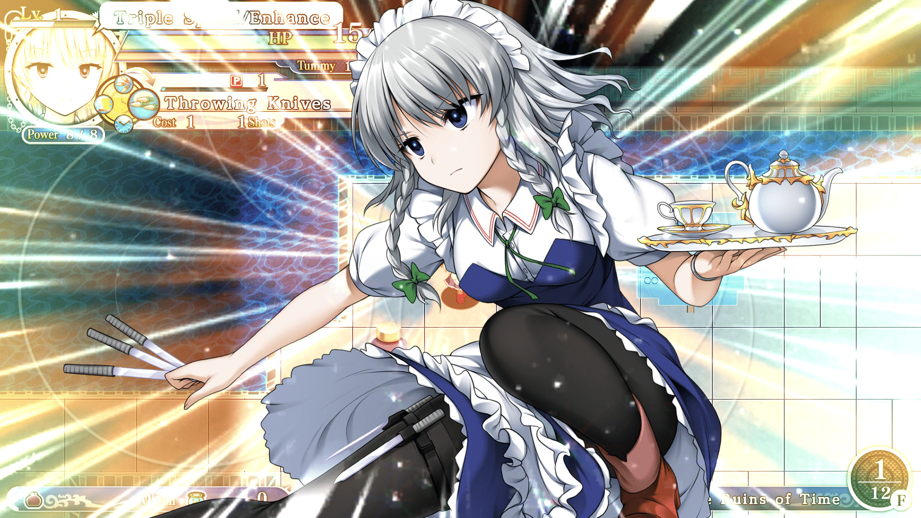 Touhou Genso Wanderer Reloaded: Sakuya Izayoi screenshot