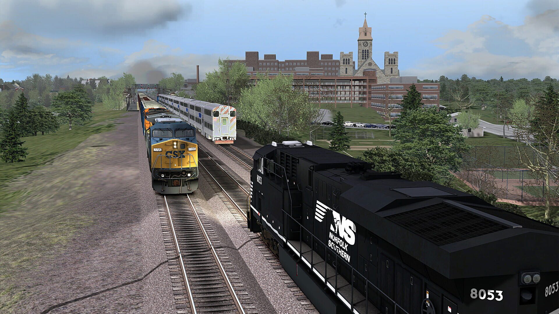 Train Simulator 2021: Chicago Racetrack Scenario Pack 01