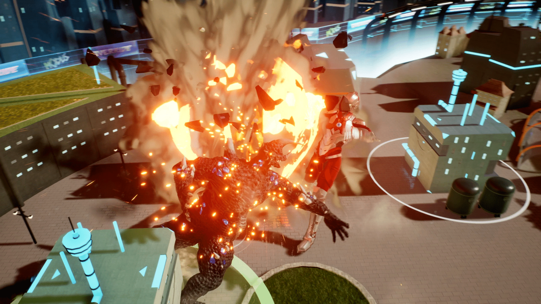 Override 2: Super Mech League - Black King Fighter screenshot