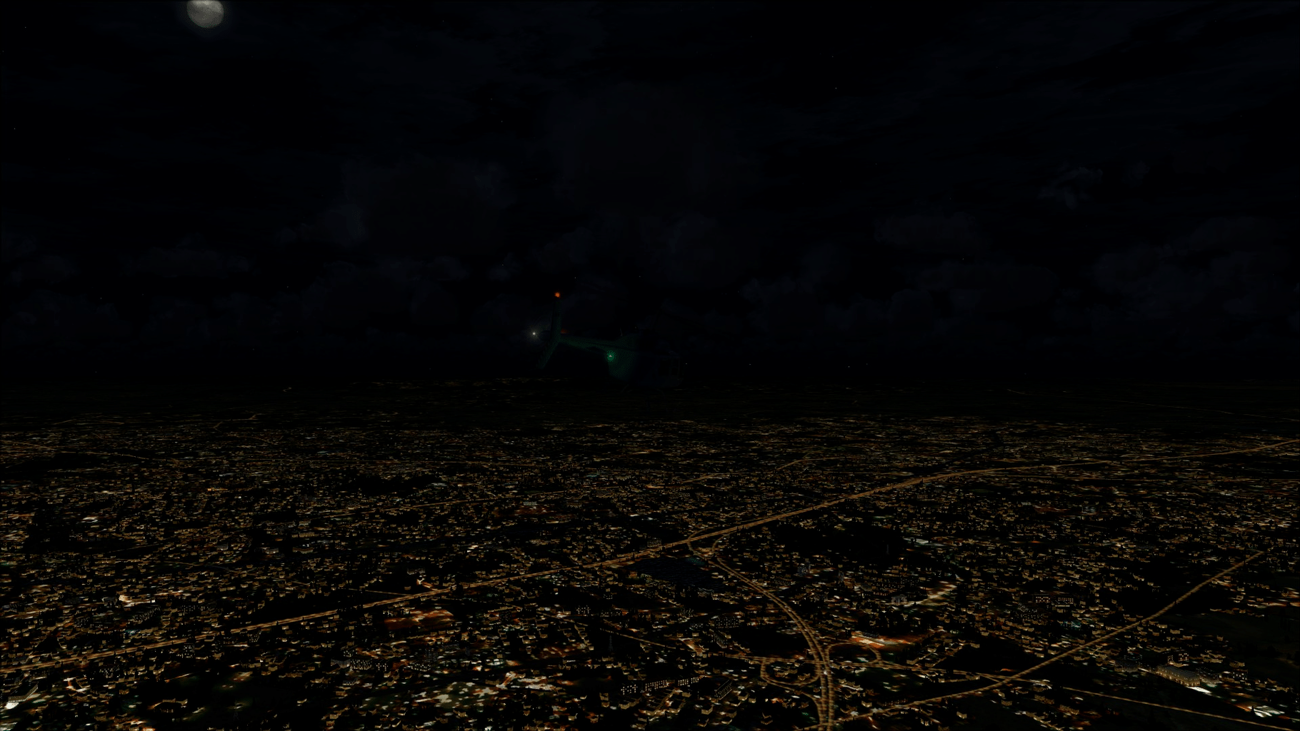 Microsoft Flight Simulator X: Steam Edition - Ultimate Night Environment X screenshot