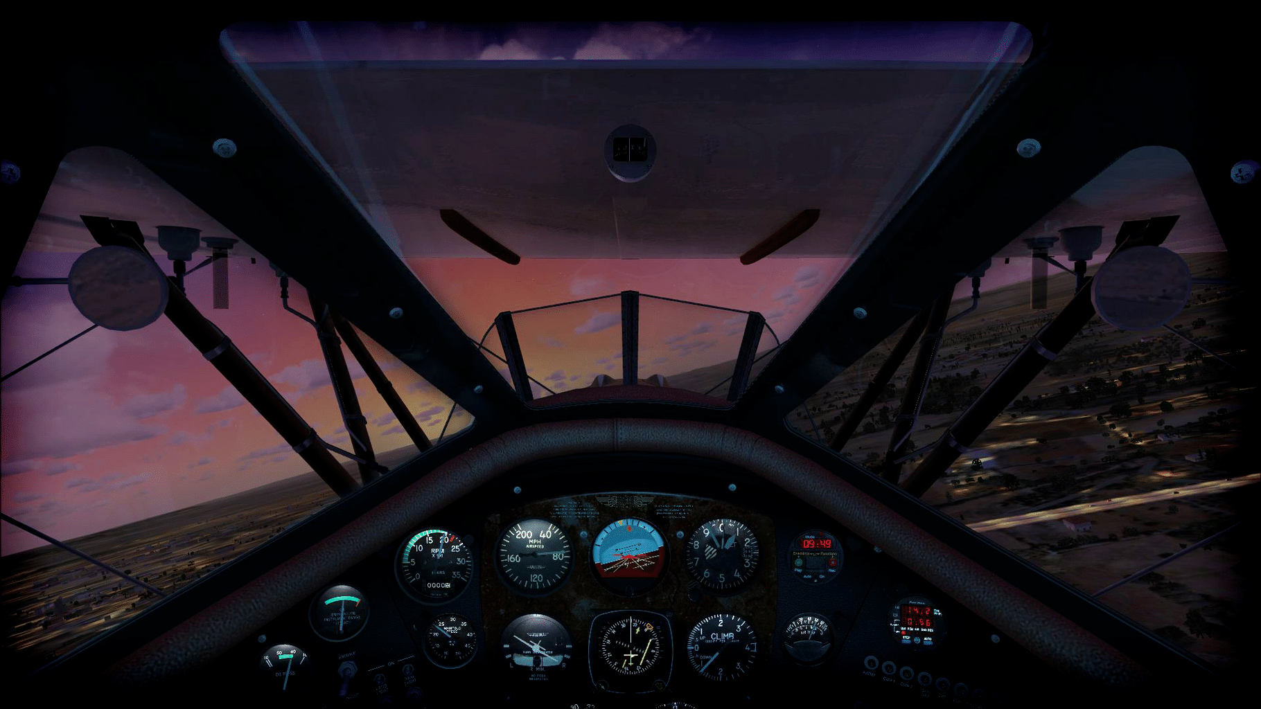 Microsoft Flight Simulator X: Steam Edition - WACO YMF5 screenshot