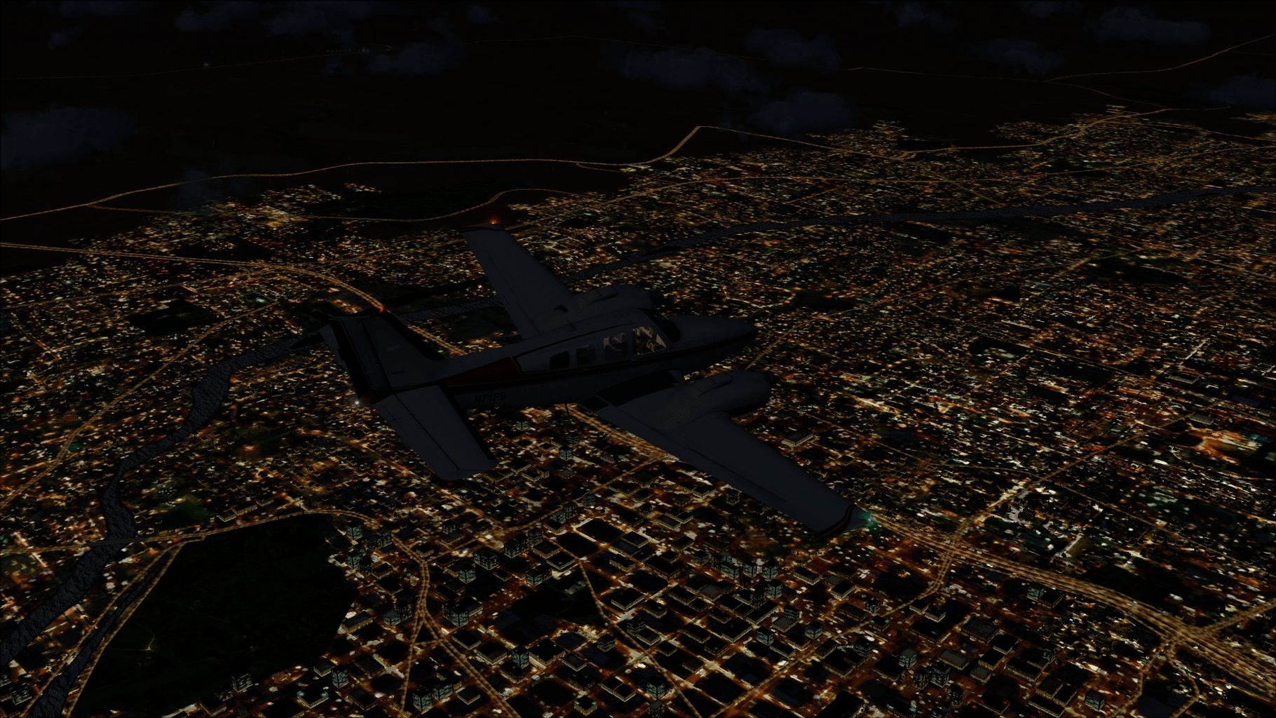 Microsoft Flight Simulator X: Steam Edition - Ultimate Night Environment X screenshot