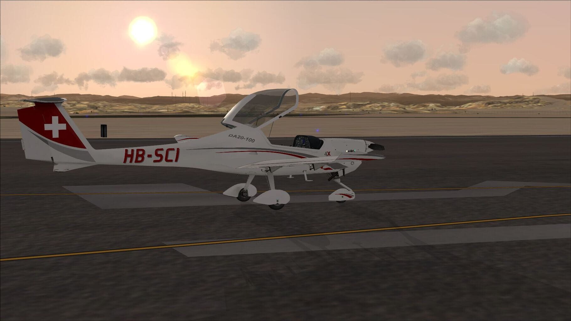 Microsoft Flight Simulator X: Steam Edition - Diamond DA20-100 Katana 4X