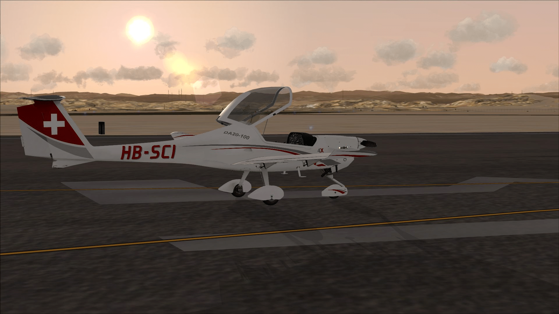 Microsoft Flight Simulator X: Steam Edition - Diamond DA20-100 Katana 4X screenshot