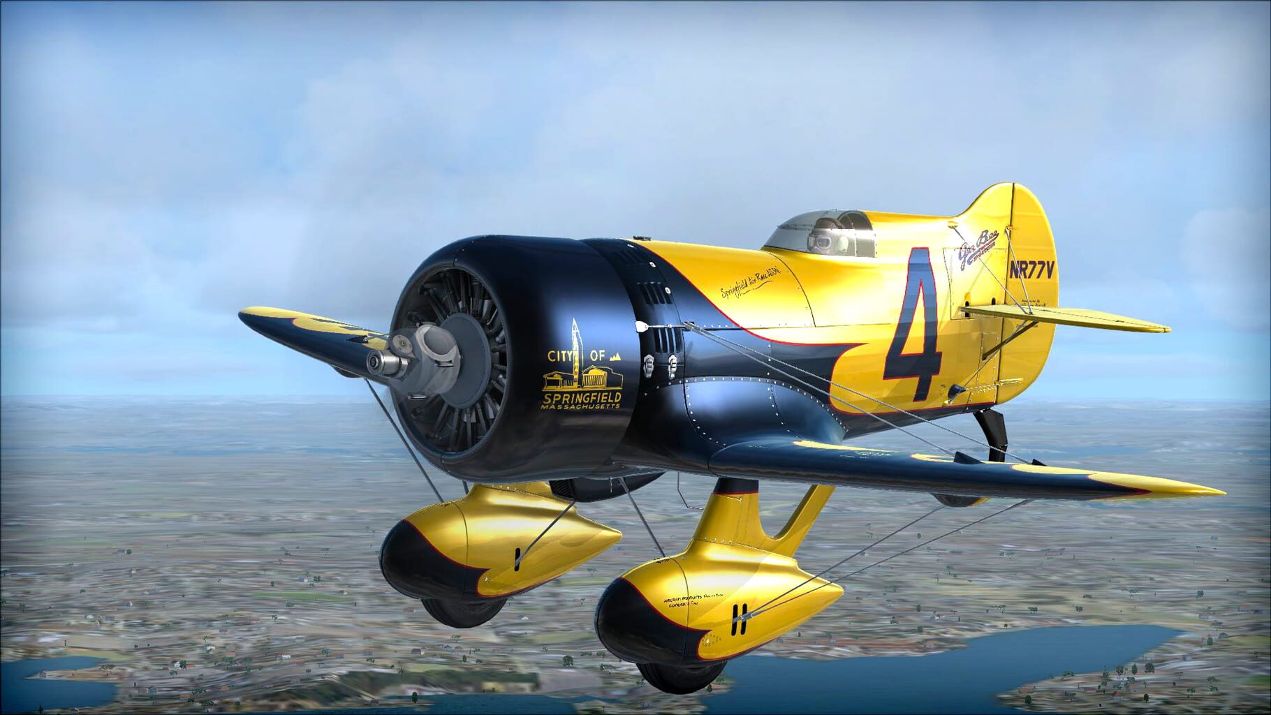 Microsoft Flight Simulator X: Steam Edition - Granville Gee Bee Model Z