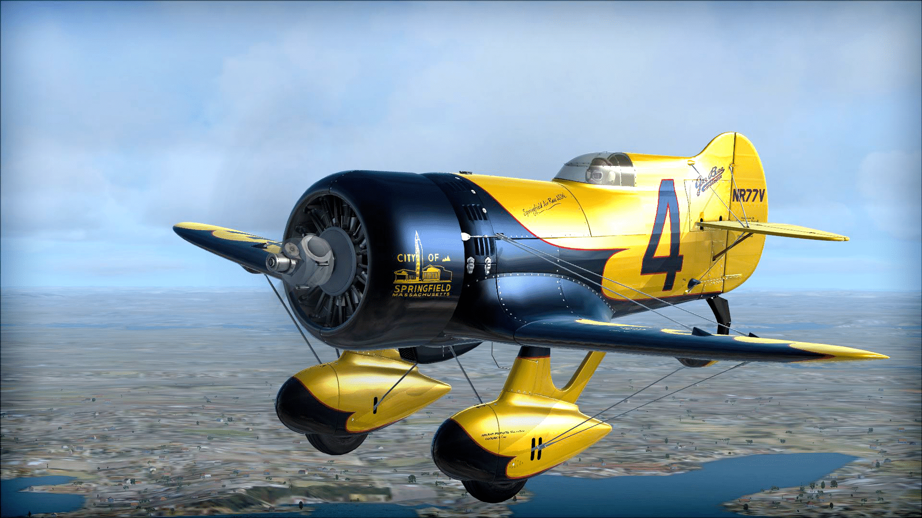 Microsoft Flight Simulator X: Steam Edition - Granville Gee Bee Model Z screenshot