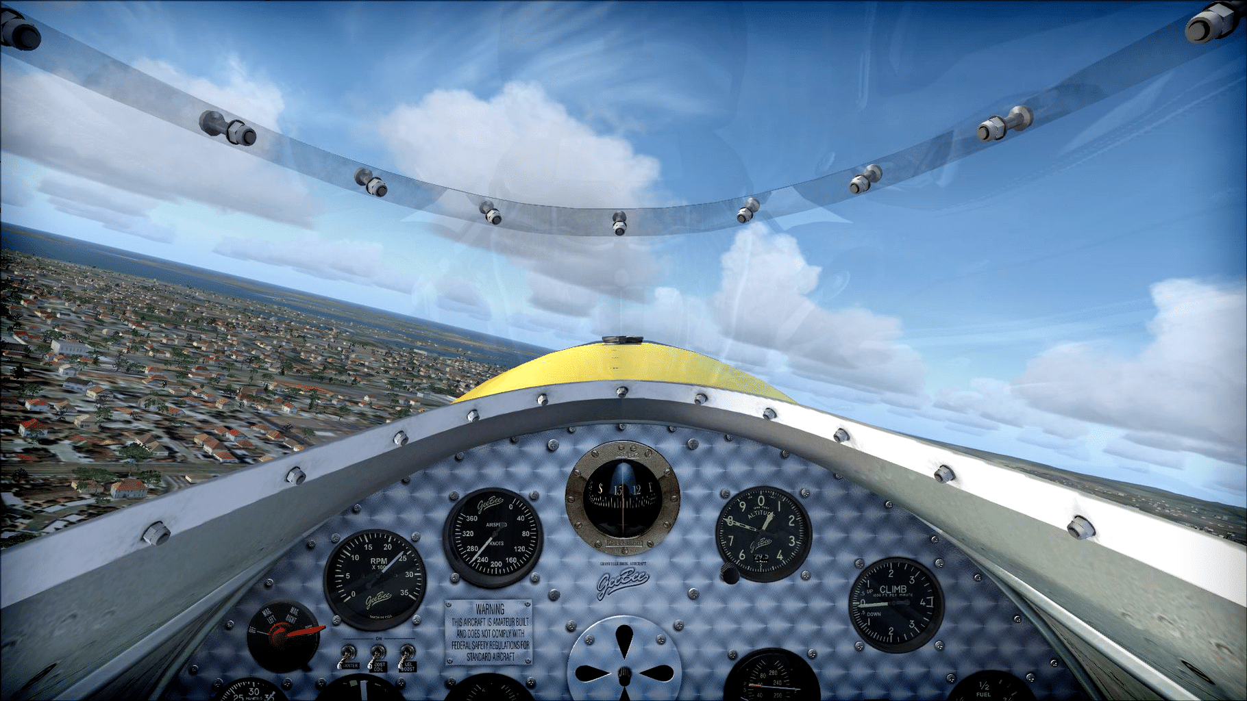 Microsoft Flight Simulator X: Steam Edition - Granville Gee Bee Model Z screenshot