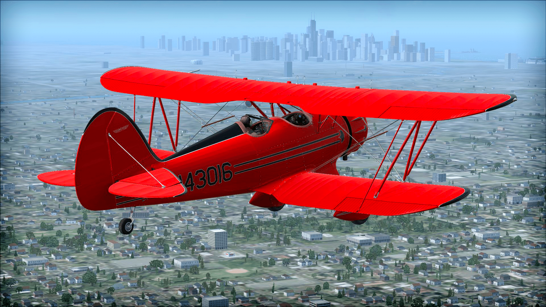 Microsoft Flight Simulator X: Steam Edition - WACO YMF5 screenshot