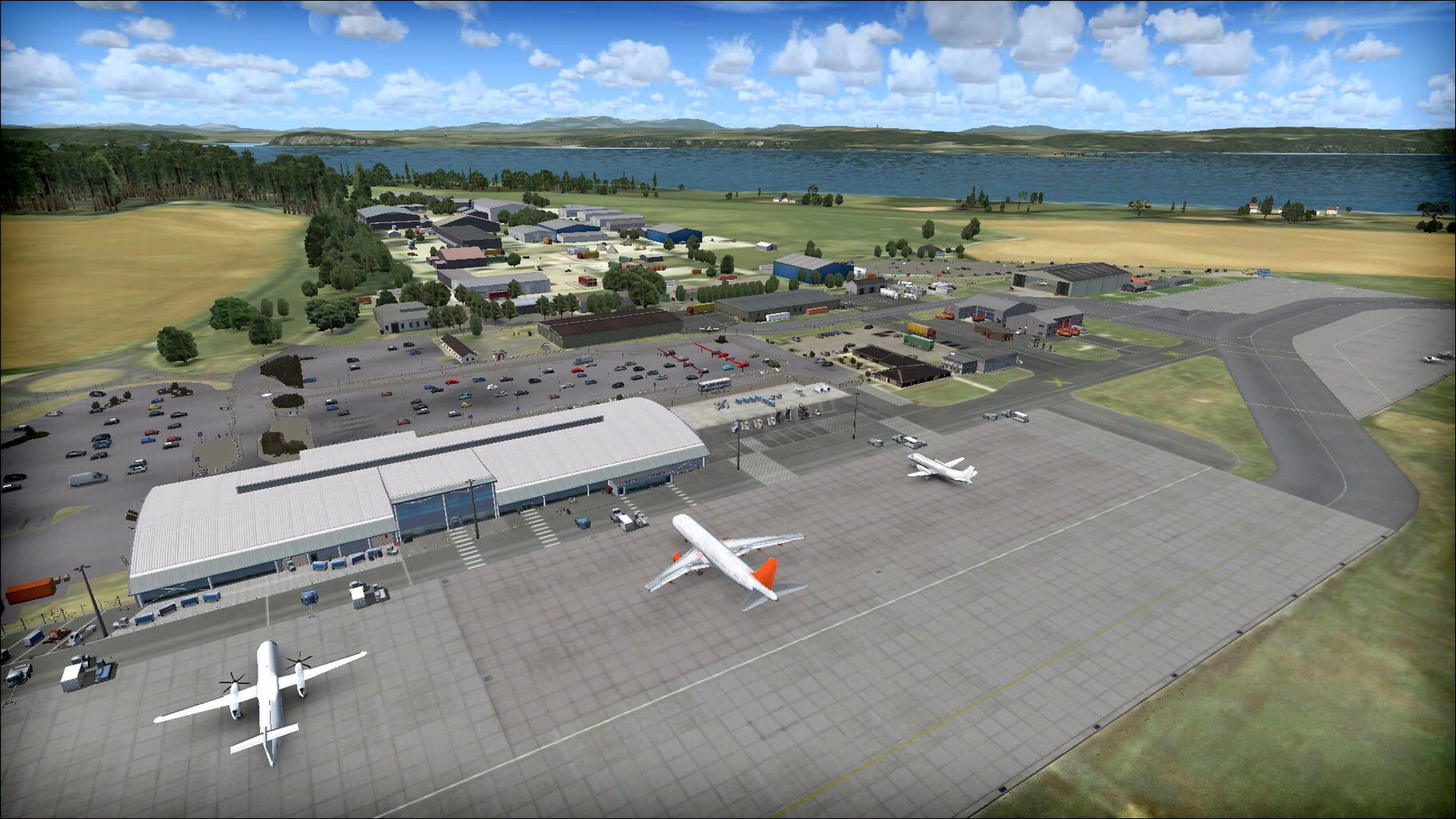 Microsoft Flight Simulator X: Steam Edition - Inverness Airport (EGPE)