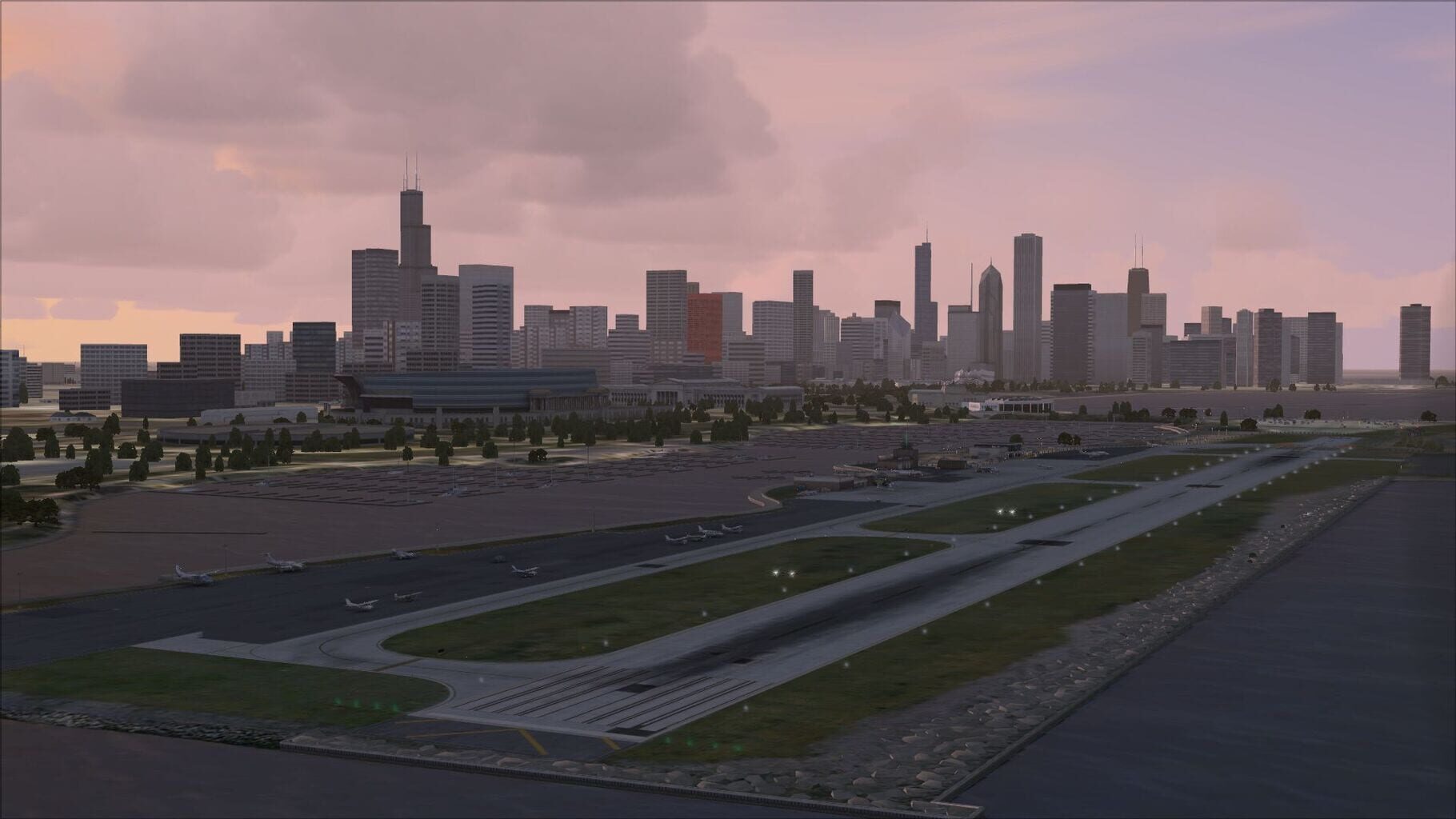 Microsoft Flight Simulator X: Steam Edition - Meigs Field (KCGX)