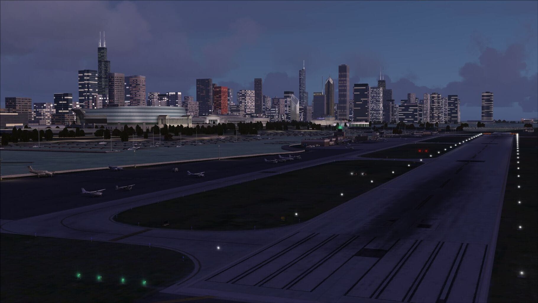 Microsoft Flight Simulator X: Steam Edition - Meigs Field (KCGX)