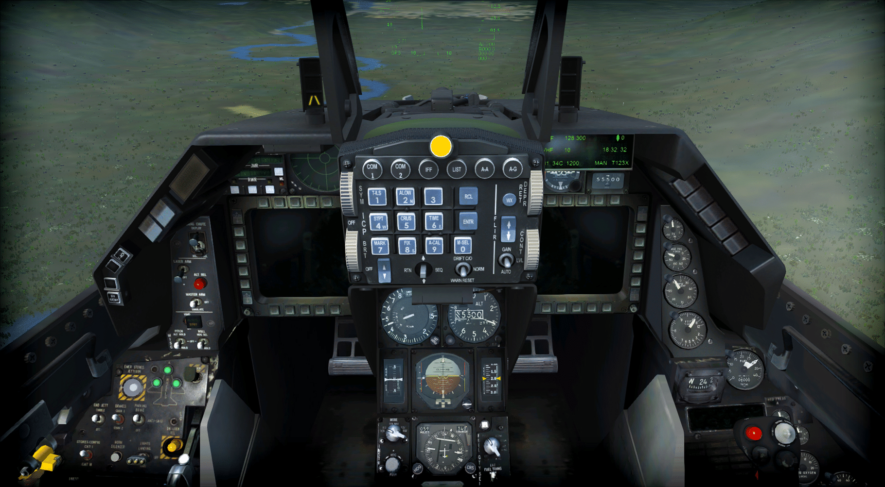 Microsoft Flight Simulator X: Steam Edition - F-16 Fighting Falcon screenshot