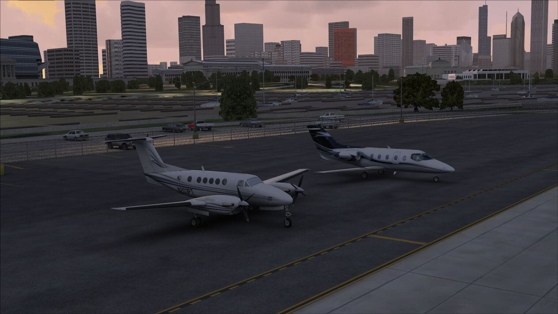 Microsoft Flight Simulator X: Steam Edition - Meigs Field (KCGX)