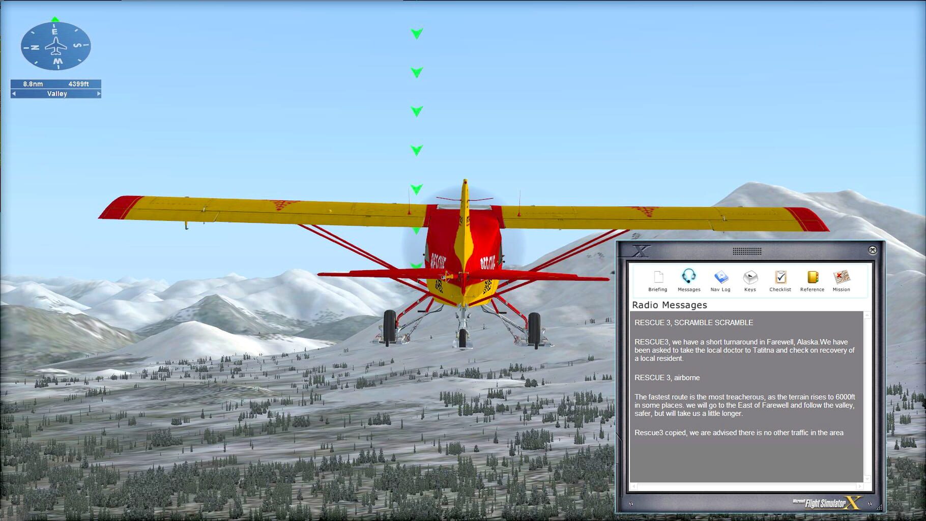 Microsoft Flight Simulator X: Steam Edition - Arctic Rescue