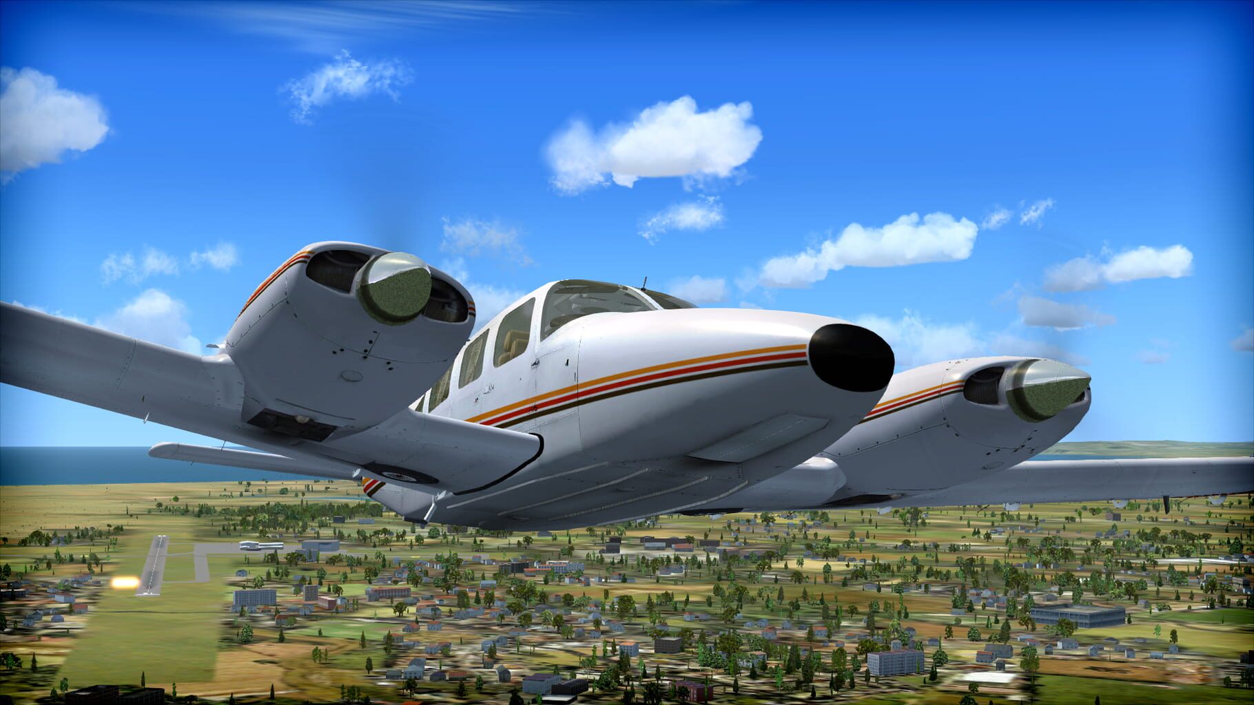 Microsoft Flight Simulator X: Steam Edition - Piper PA-34-200T Seneca II