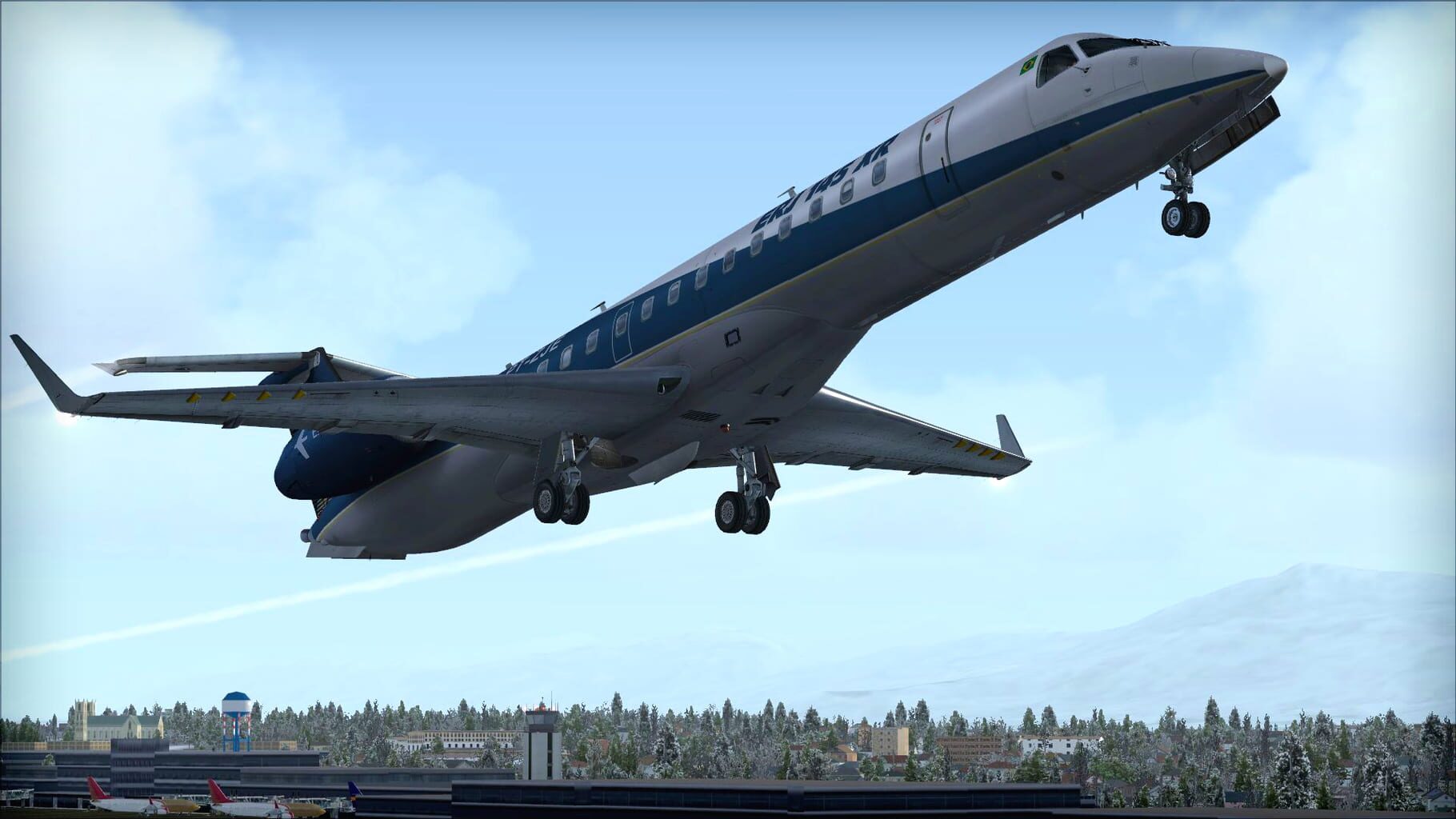 Microsoft Flight Simulator X: Steam Edition - Embraer ERJ 135LR & 145XR