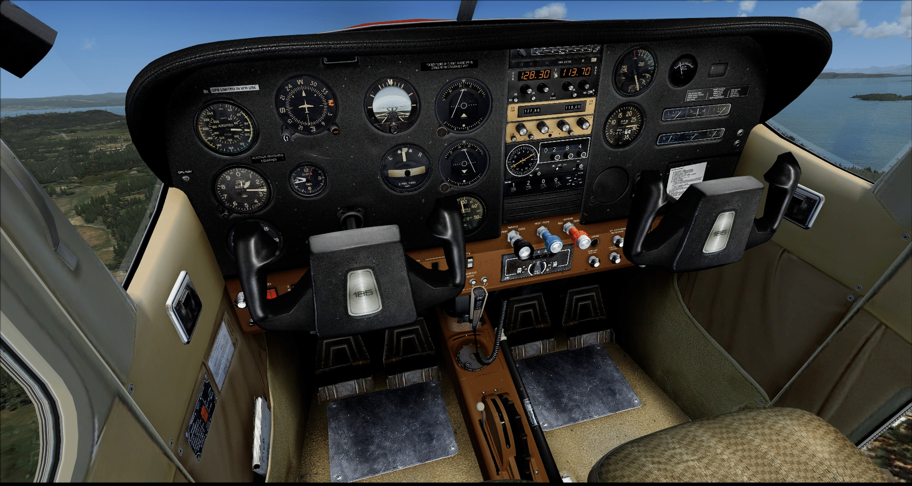 Microsoft Flight Simulator X: Steam Edition - Cessna C185F Skywagon screenshot