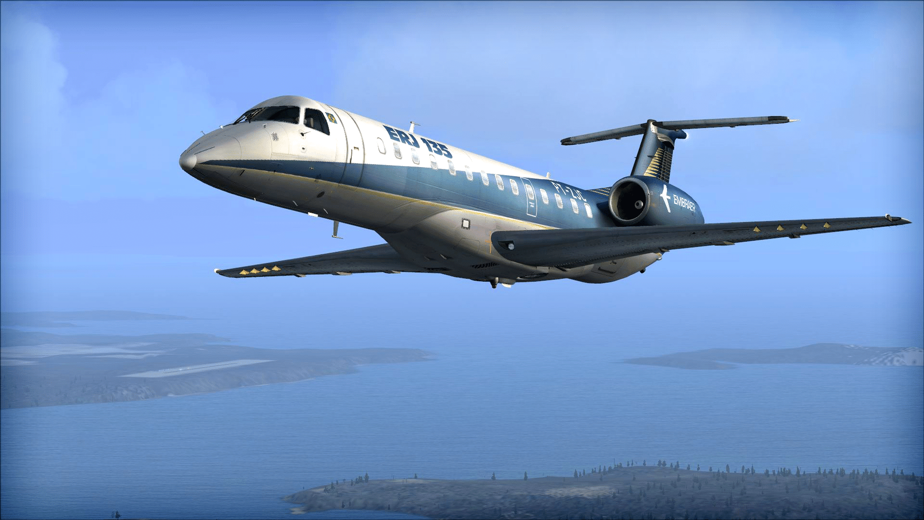 Microsoft Flight Simulator X: Steam Edition - Embraer ERJ 135LR & 145XR screenshot