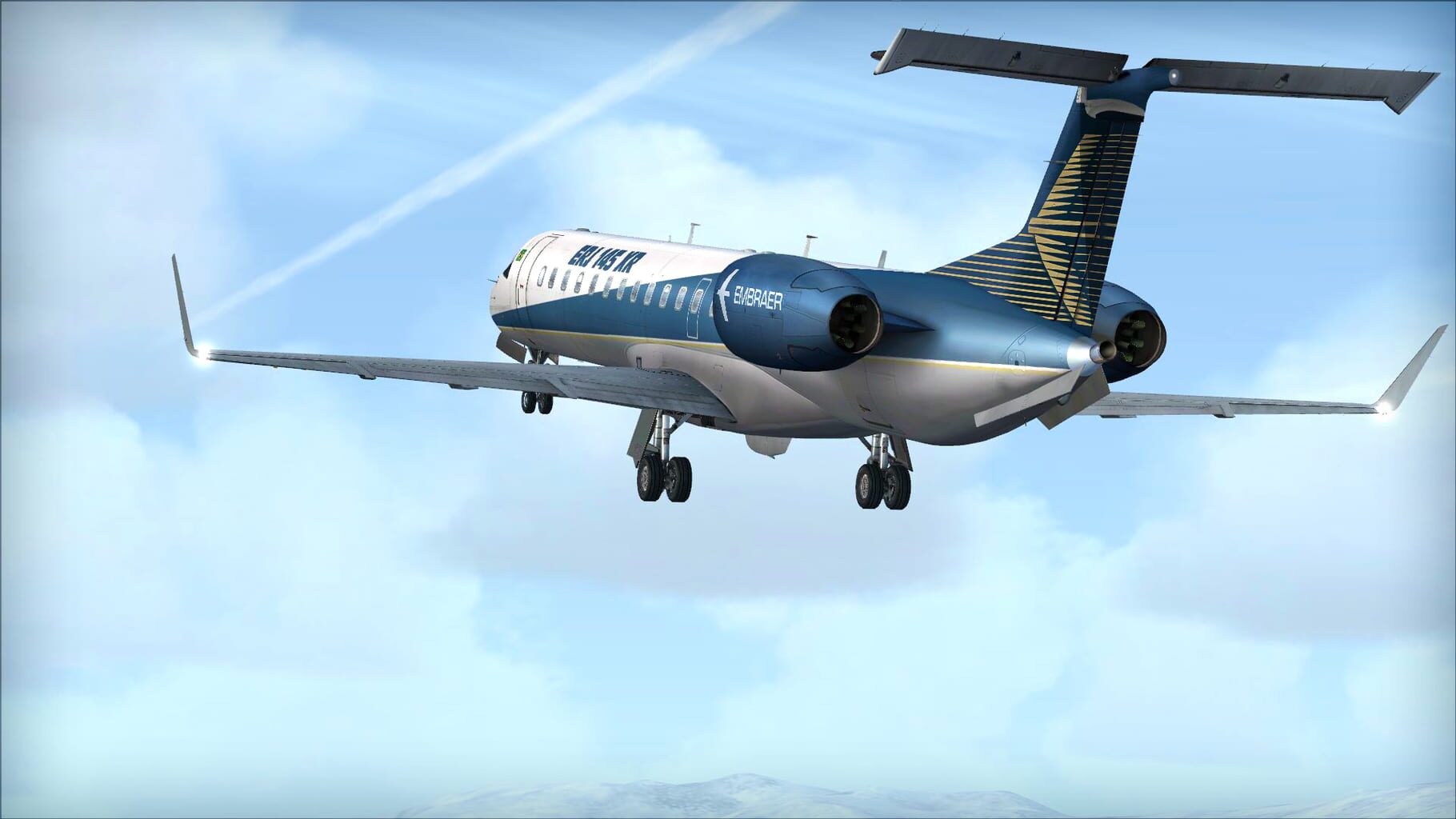 Microsoft Flight Simulator X: Steam Edition - Embraer ERJ 135LR & 145XR