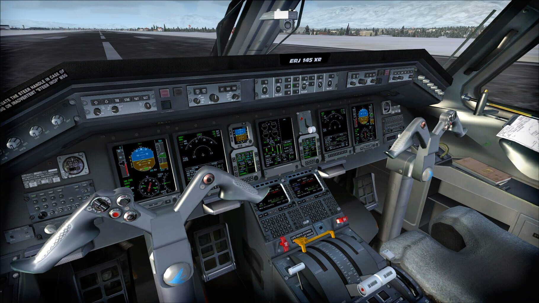 Microsoft Flight Simulator X: Steam Edition - Embraer ERJ 135LR & 145XR