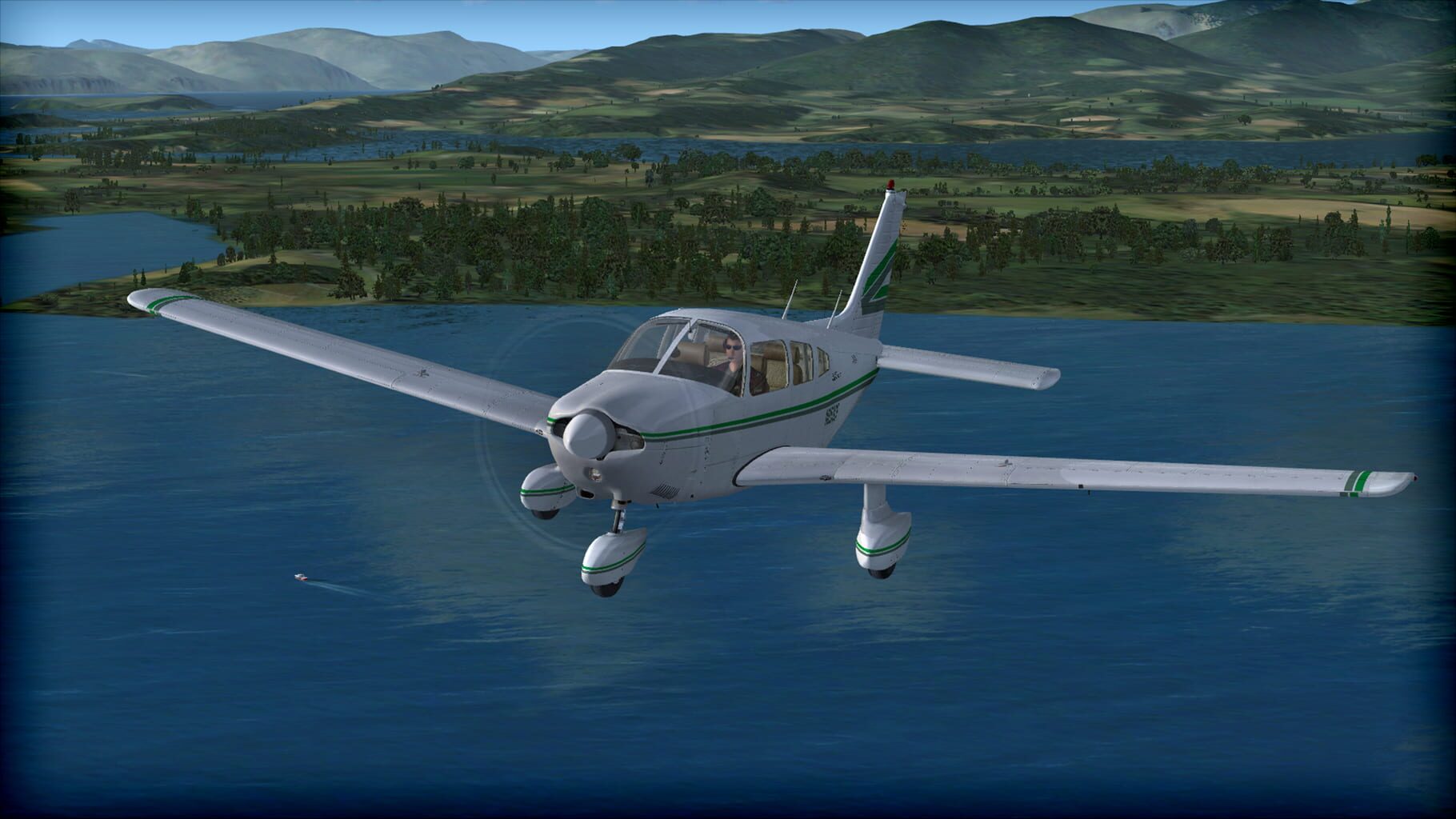 Microsoft Flight Simulator X: Steam Edition - Piper PA-28-181 Archer II