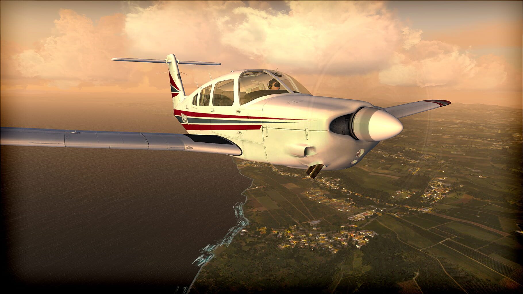 Microsoft Flight Simulator X: Steam Edition - Piper PA-28RT-201 Arrow IV