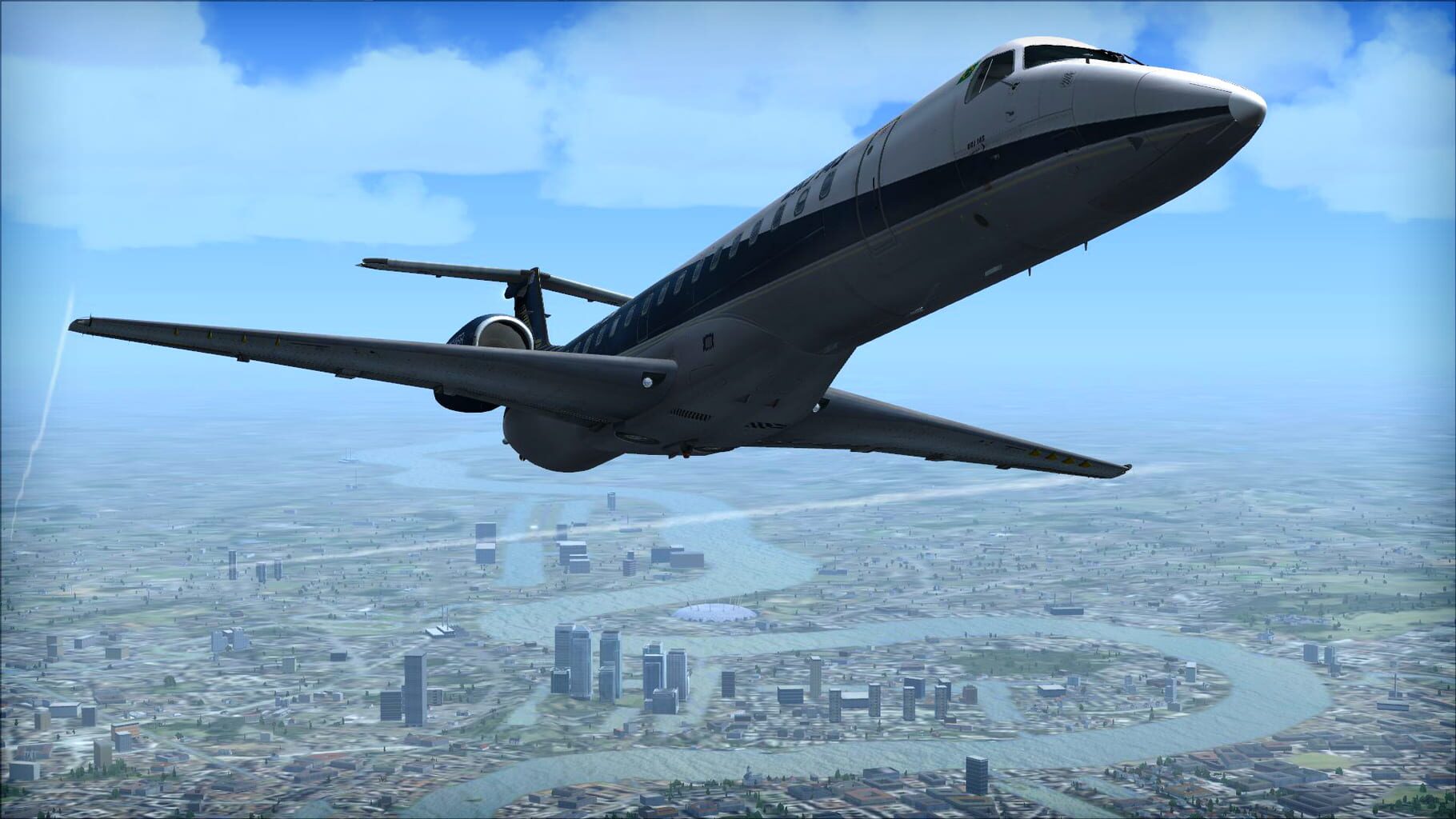 Microsoft Flight Simulator X: Steam Edition - Embraer ERJ 145LR