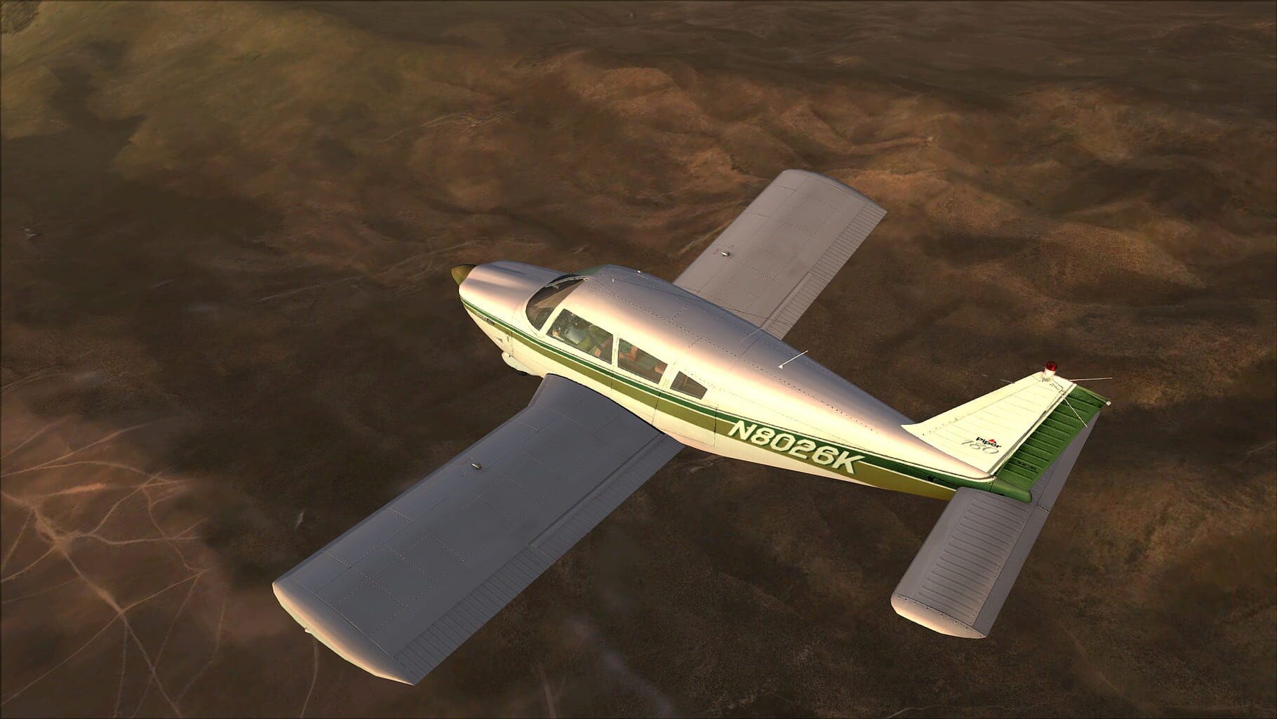 Microsoft Flight Simulator X: Steam Edition - Piper PA28 Cherokee 180F