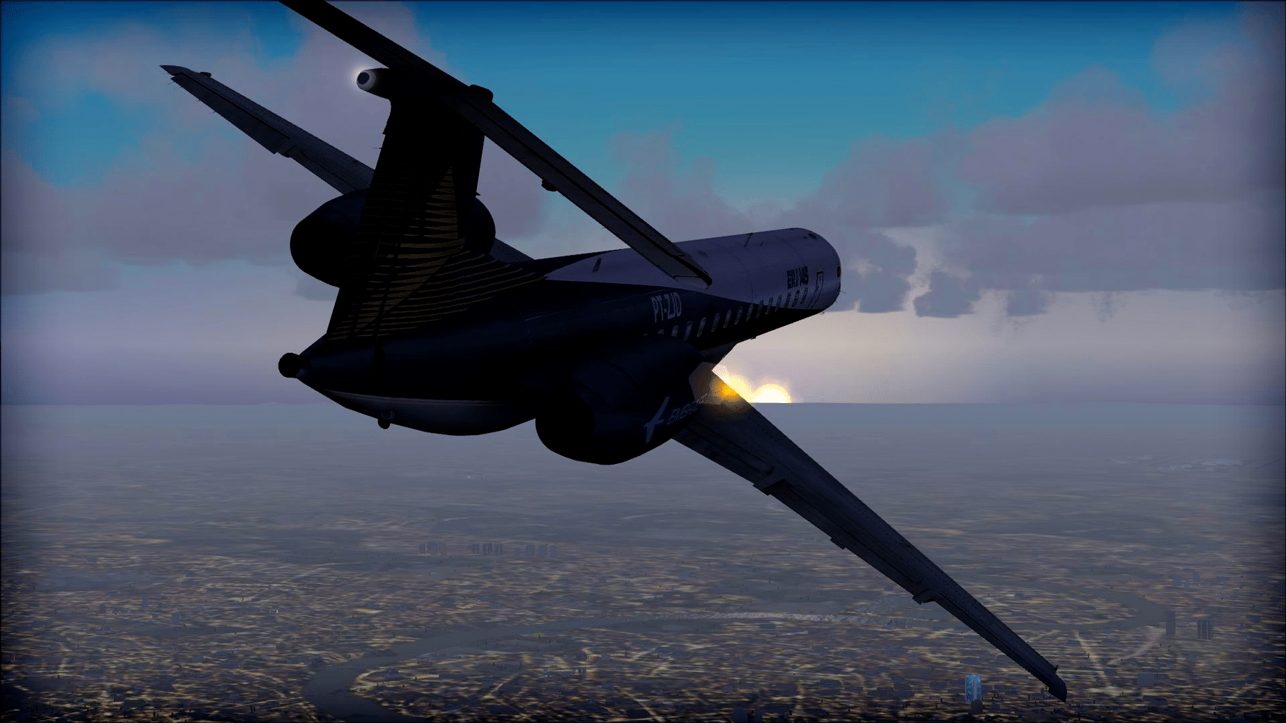 Microsoft Flight Simulator X: Steam Edition - Embraer ERJ 145LR screenshot