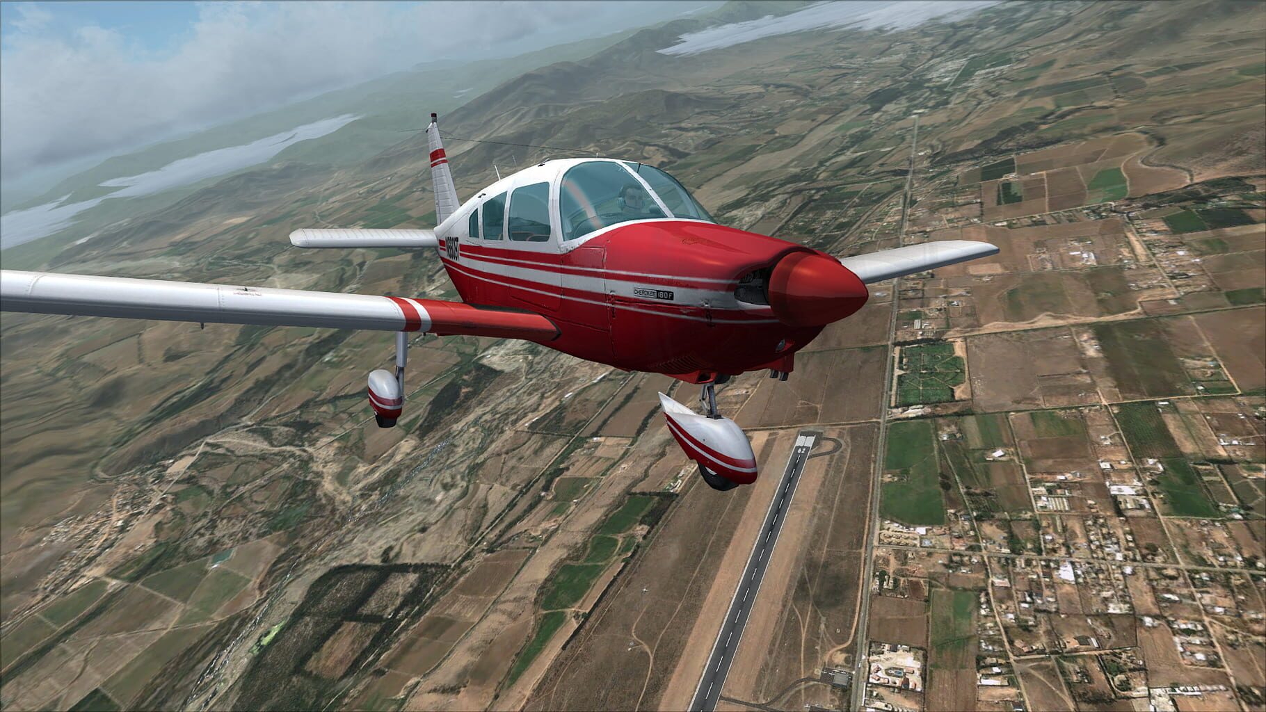 Microsoft Flight Simulator X: Steam Edition - Piper PA28 Cherokee 180F