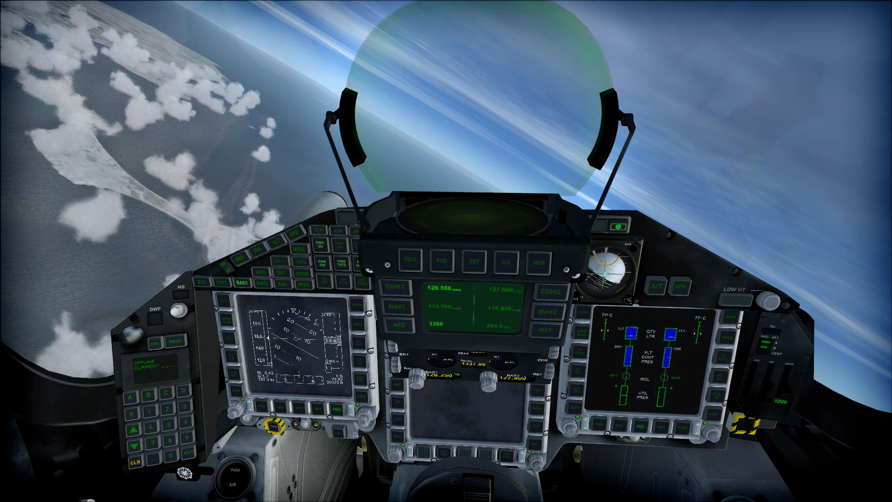 Microsoft Flight Simulator X: Steam Edition - Eurofighter screenshot