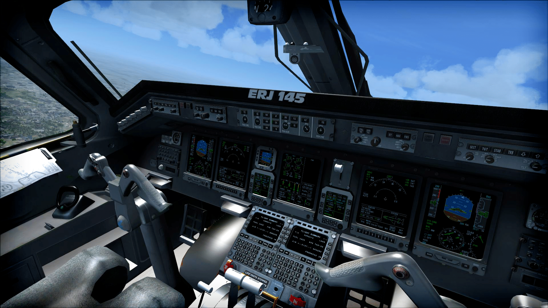 Microsoft Flight Simulator X: Steam Edition - Embraer ERJ 145LR screenshot