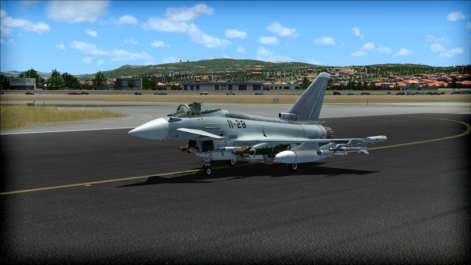 Microsoft Flight Simulator X: Steam Edition - Eurofighter screenshot