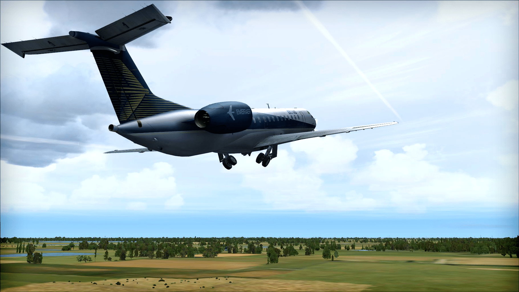 Microsoft Flight Simulator X: Steam Edition - Embraer ERJ 145LR screenshot